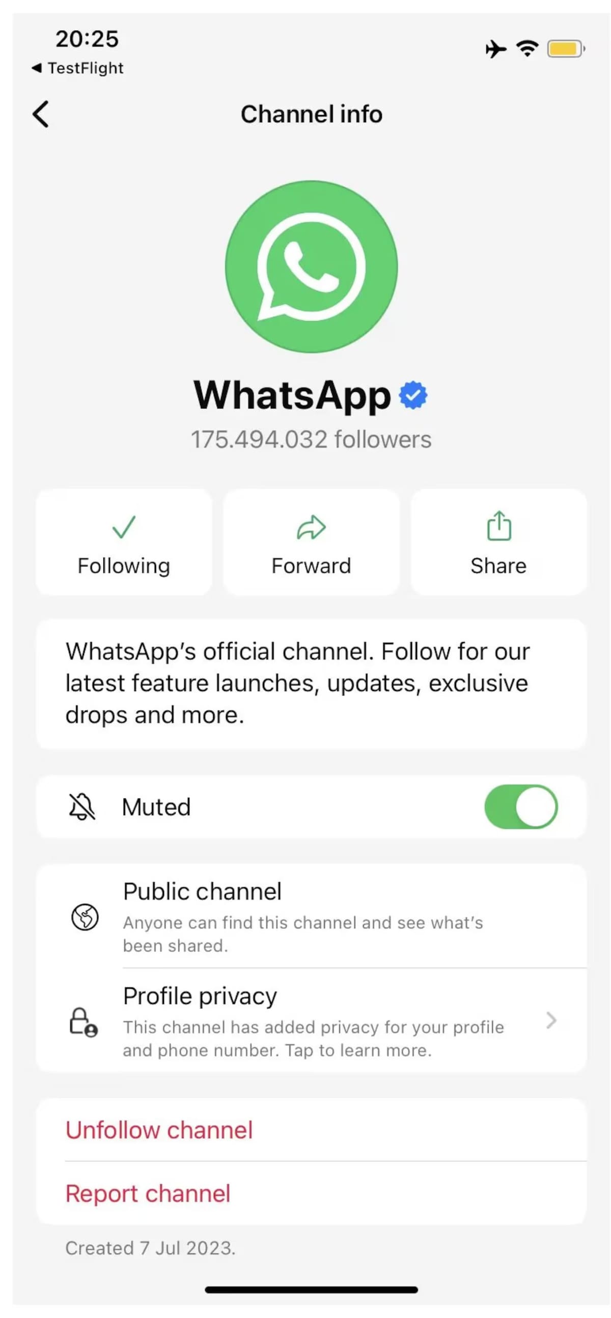 Nuevo tilde en WhatsApp. Foto: WaBetaInfo.