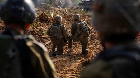 Ejército israelí en Gaza. Foto: Reuters.