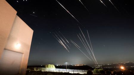 Ataques de Irán contra Israel. Foto: REUTERS/Gal Twig.