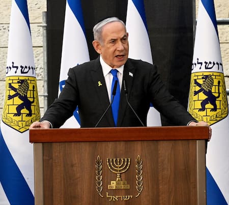 Benjamín Netanyahu, primer ministro de Israel. Foto: Reuters.