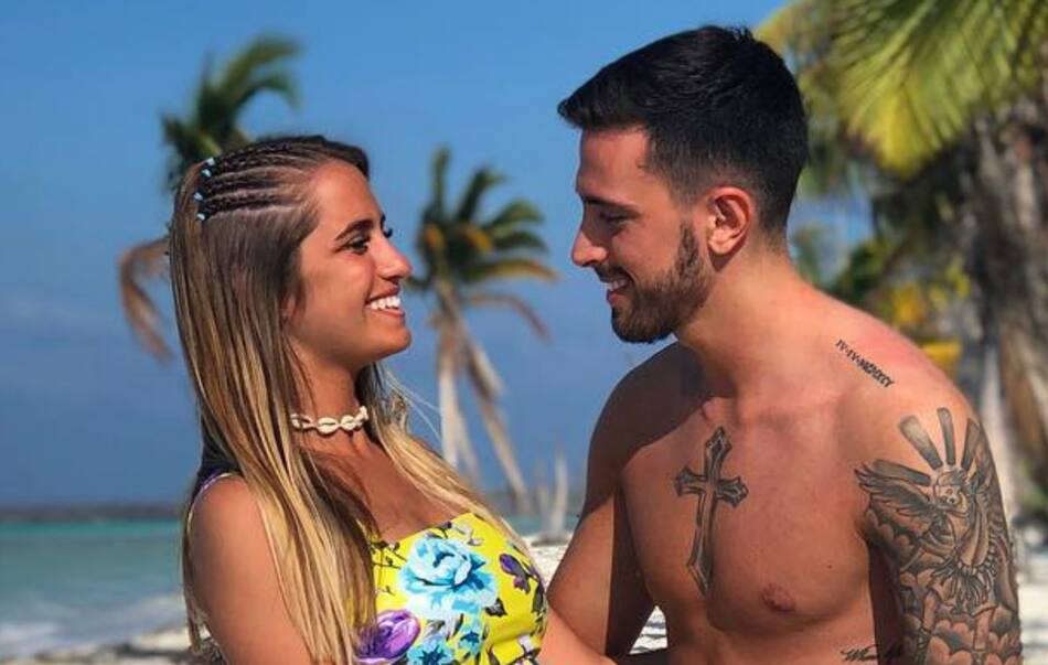 Sabrina de Gran Hermano junto a su novio. Foto: Instagram.