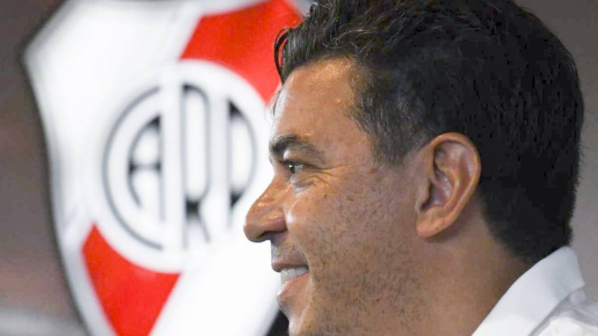 Marcelo Gallardo, técnico de River, NA