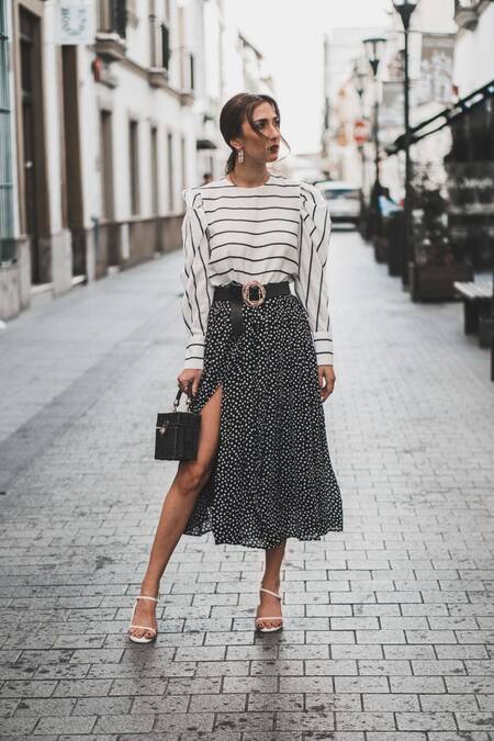 Ideas de look con la "regla de los 7 puntos". Foto Pinterest