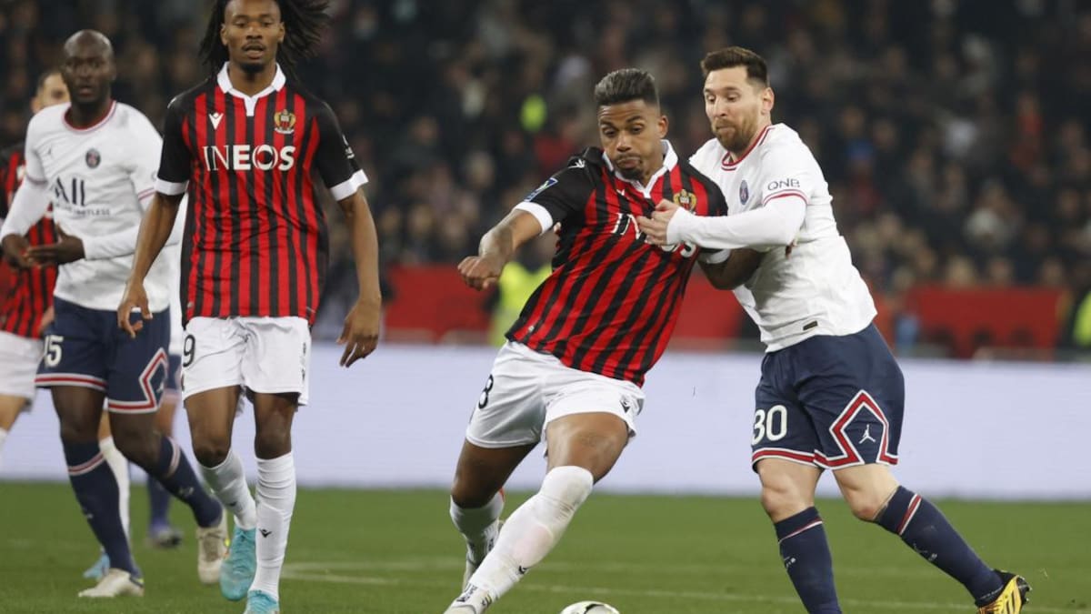 Niza vs. PSG, Lionel Messi, Reuters