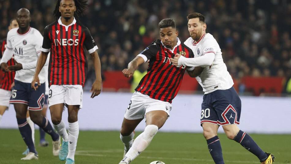 Niza vs. PSG, Lionel Messi, Reuters