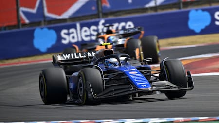 Franco Colapinto en Fórmula 1. Foto: Reuters.