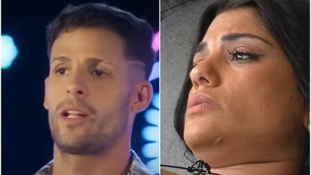 Joel y Rosina de Gran Hermano. Fotos: captura Telefe.