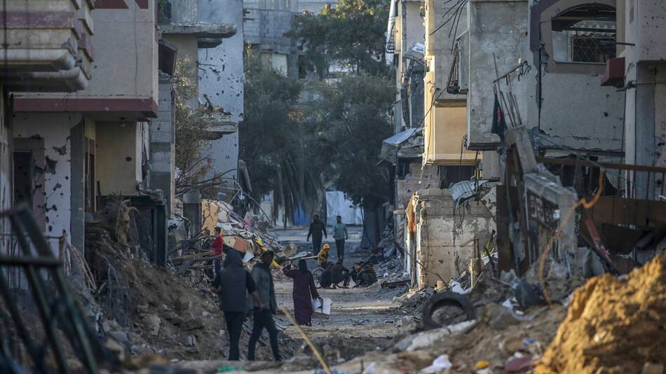 Guerra en Gaza. Foto: EFE