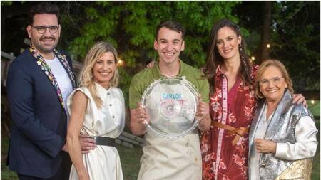 Carlos Martinic, ganador de Bake Off Argentina