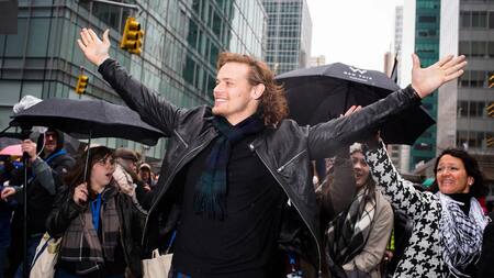 Sam Heughan, actor de Outlander. Foto