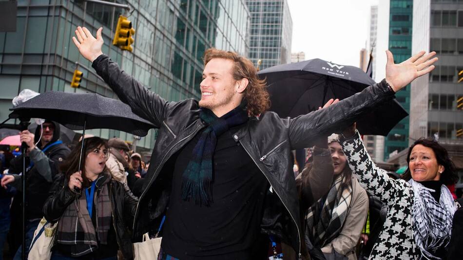 Sam Heughan, actor de Outlander. Foto