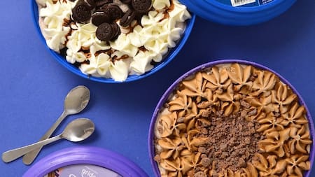 Grido dio tips para usar el envase de sus tortas heladas.