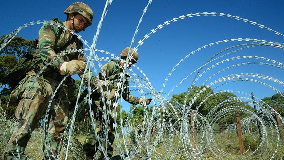 Compañía de Ingenieros de las Fuerzas Armadas. Foto: Télam