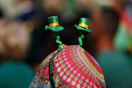 Las mejores fotos del festejo del día de San Patricio en el mundo - Valetta Malta, Reuters