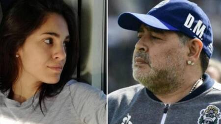 Magalí Gil y Diego Maradona, NA