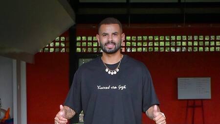 Edwin Cardona en el América de Cali. Foto: @AmericadeCali.