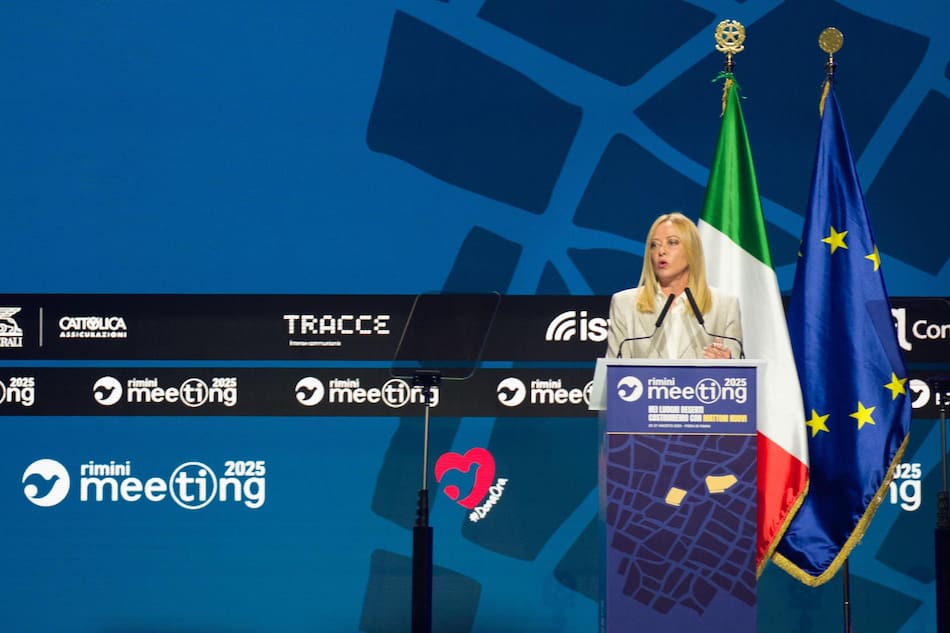Giorgia Meloni, primera ministra de Italia.