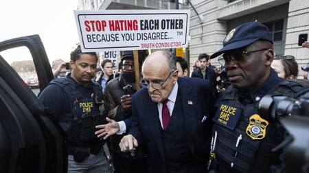 Rudy Giuliani, exabogado de Donald Trump. Foto: EFE.