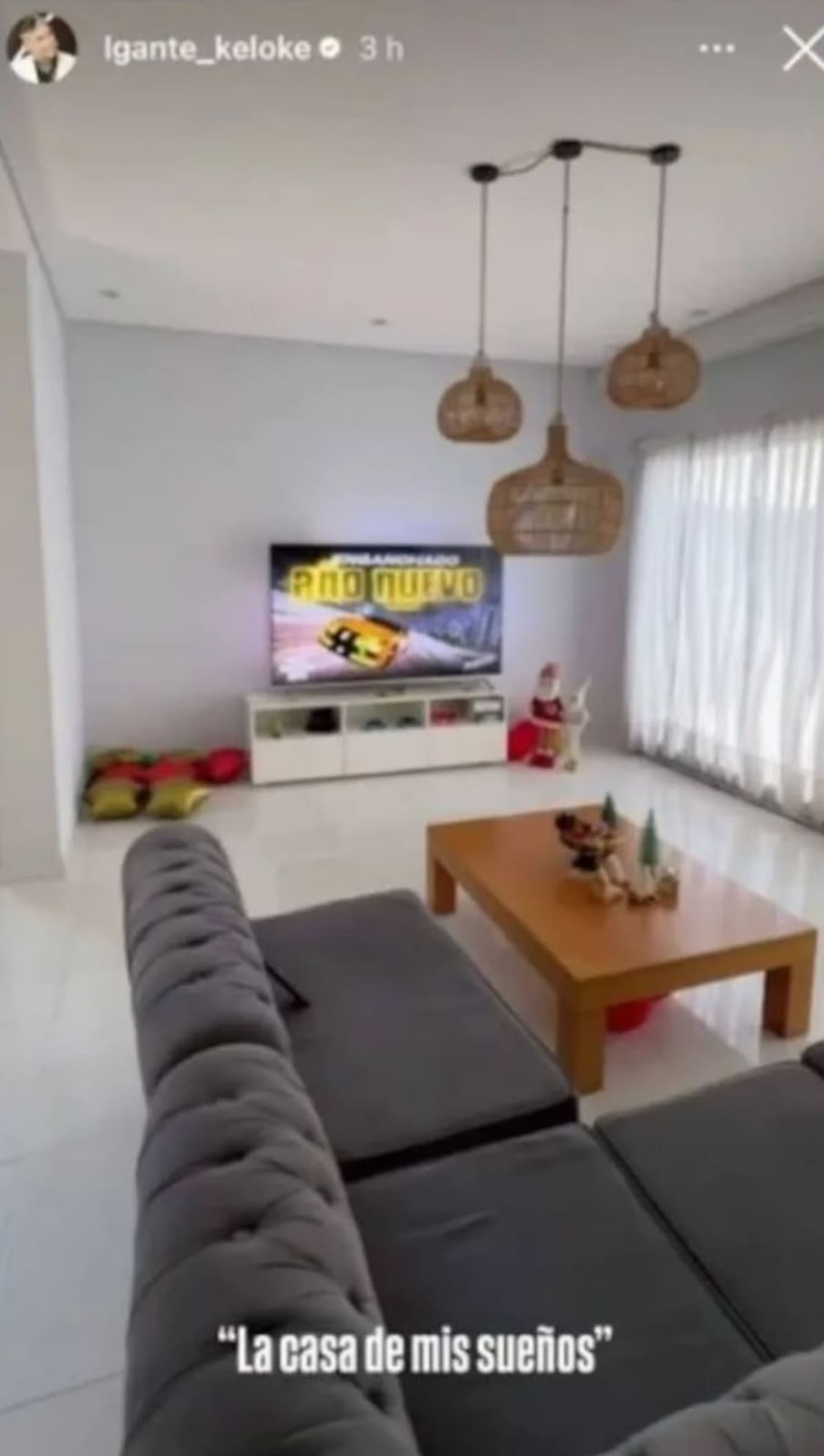 Así es la casa de L-Gante en General Rodríguez
