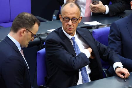 Friedrich Merz fracasó en su primer intento de ser elegido canciller de Alemania. Foto: Reuters/Lisi Niesner.