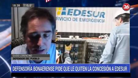 Guido Lorenzino, Defensor del Pueblo de la Provincia, Canal 26