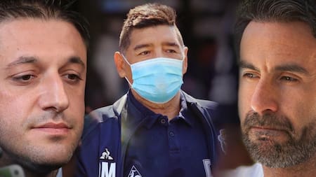 Matías Morla, Diego Maradona, Leopoldo Luque, NA