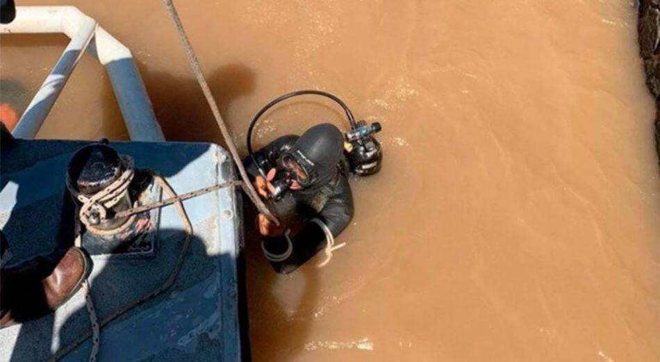 Prefectura buscando cuerpo en Paraná
