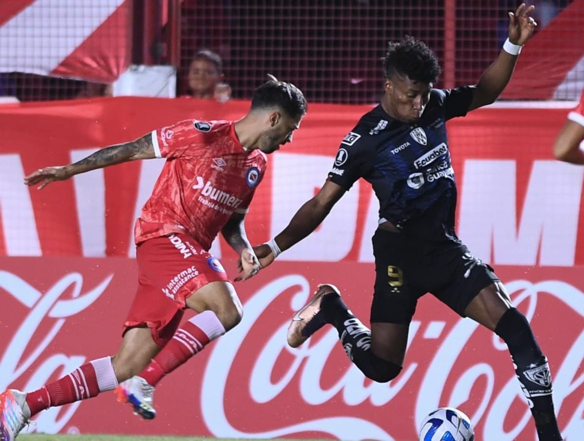 Copa Libertadores, Argentinos Juniors vs. Independiente del Valle. Foto: @Libertadores.