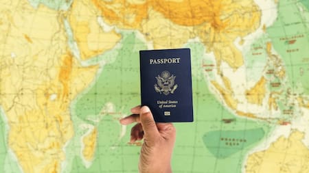 Pasaporte de Estados Unidos. Foto: Unsplash.