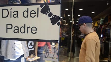 Caída de ventas - Día del Padre