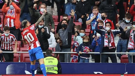 Ángel Correa, Atletico de Madrid, EFE.