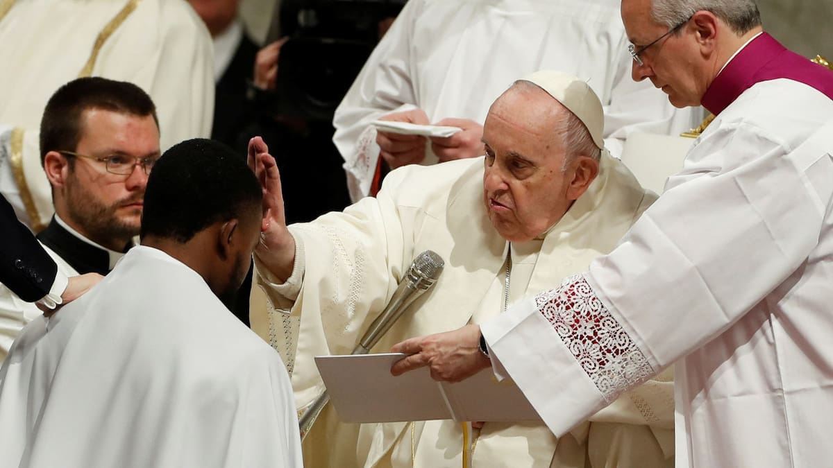 Papa Francisco, Iglesia. Foto: EFE