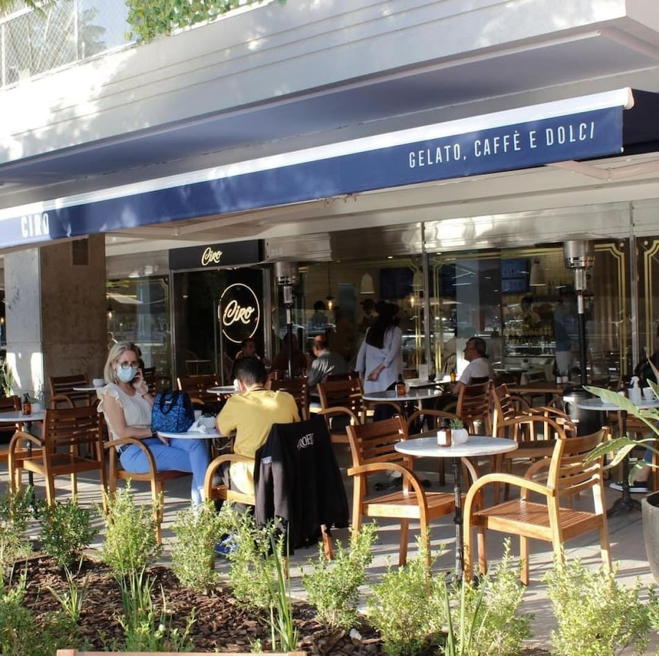 Ciro, cafetería en Buenos Aires. Foto: Instagram / ciro.gastronomia.