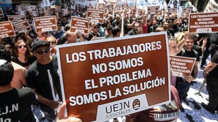 Paro judiciales - Política