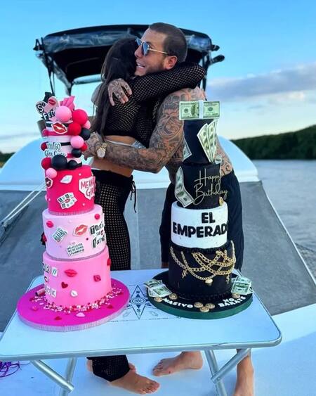 El extravagante cumpleaños de Charlotte y Alex Caniggia. Foto: Instagram.