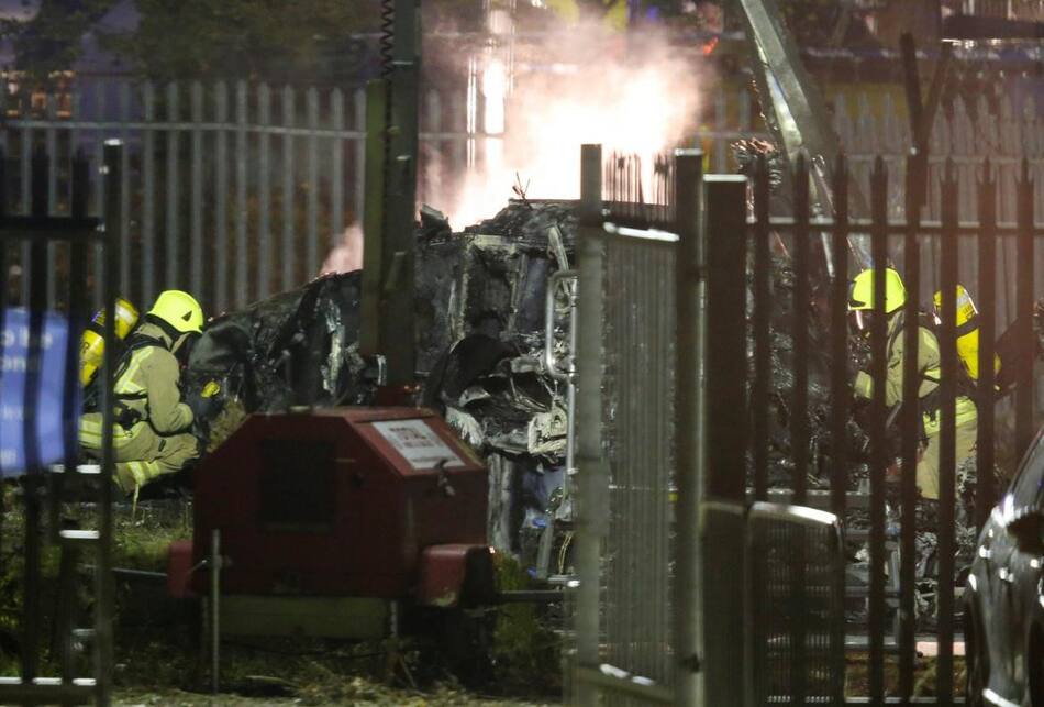 Accidente Leicester - Reuters
