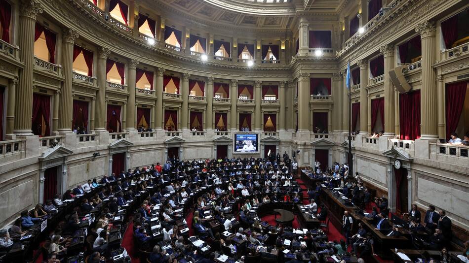 Congreso de la Nación Argentina. Foto: Reuters.