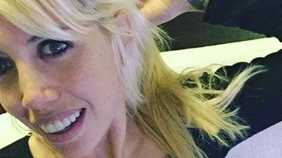 Los dientes de Wanda Nara