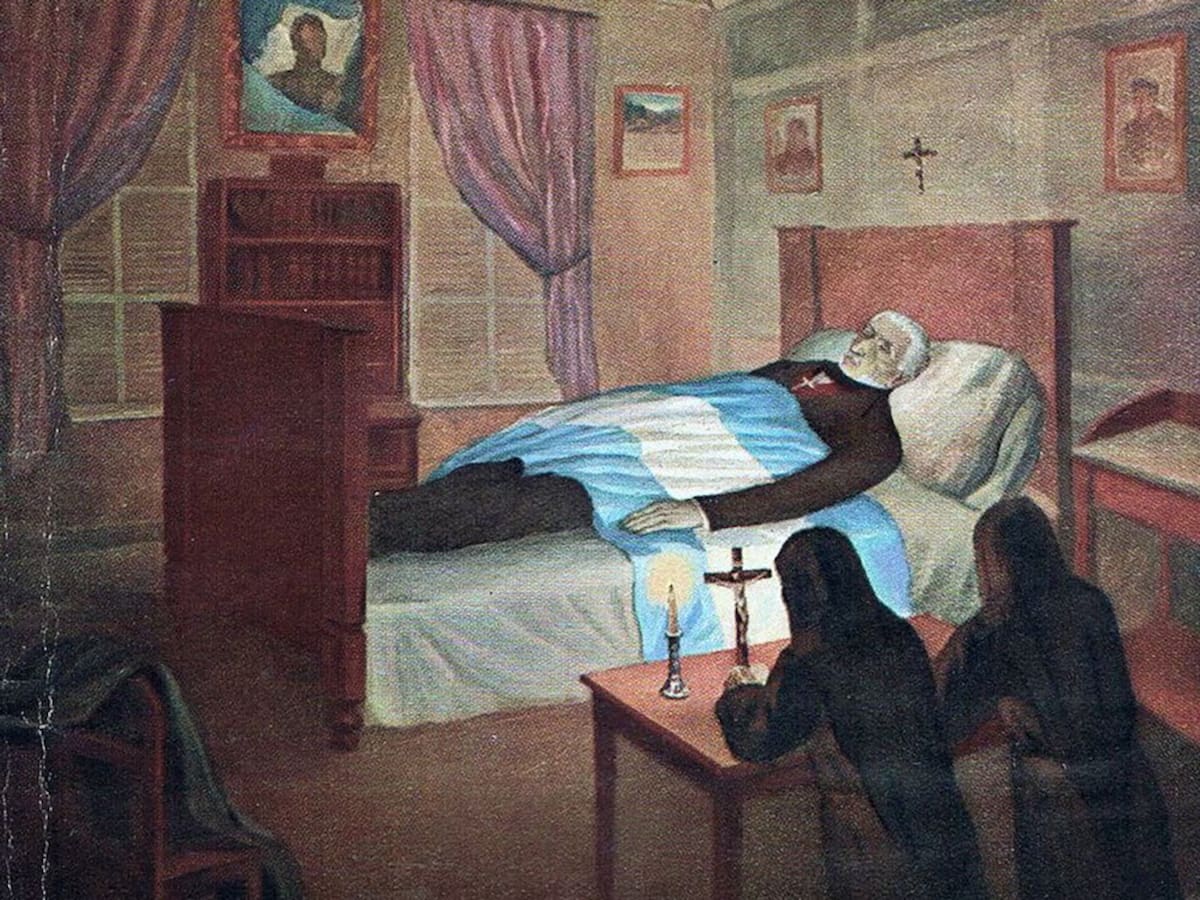 San Martín murió el 17 de agosto de 1850