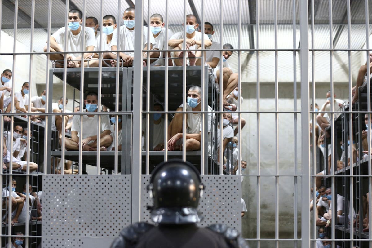 La megacárcel de El Salvador será ampliada. Foto: Reuters/Jose Cabezas