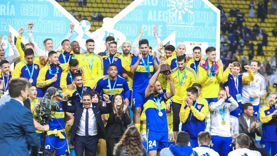 Boca campeón de la Maradona Cup