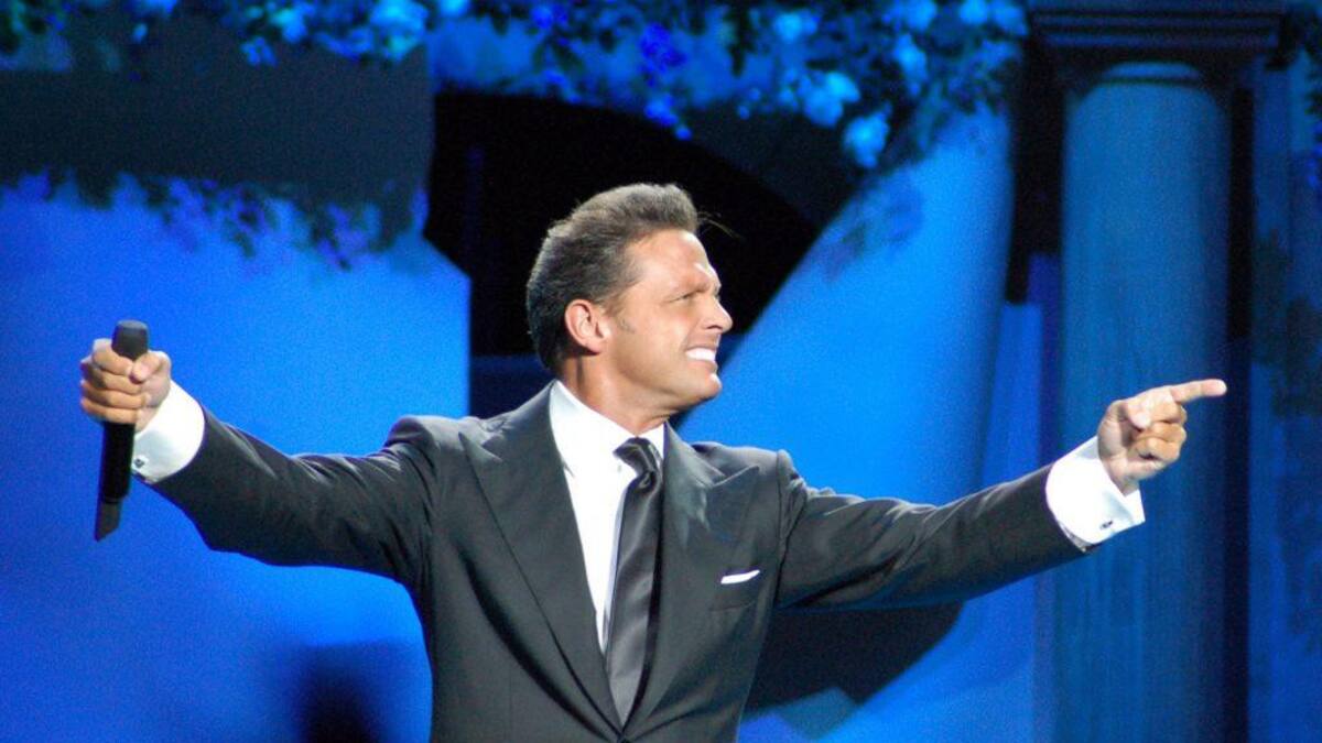 Luis Miguel, cantante. Foto: archivo.