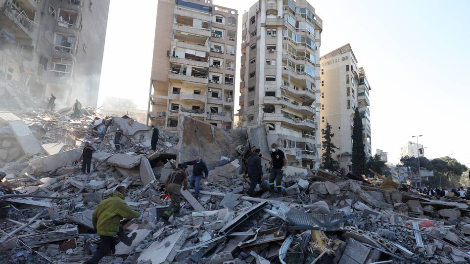 Destrucción en el Líbano. Foto: Reuters