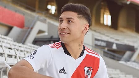 Gonzalo Montiel en River. Foto: Instagram @gonzalo_montiel29