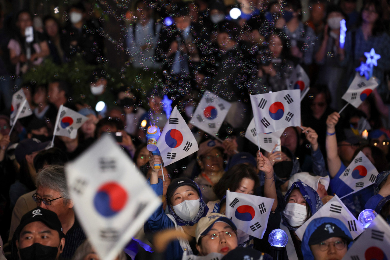 Elecciones presidenciales en Corea del Sur. Foto: Reuters/Kim Hong-Ji.