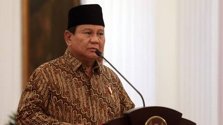 Prabowo Subianto y su compañero de fórmula Gibran Rakabuming Raka prestaron juramento como presidente y vicepresidente tras ganar las elecciones presidenciales de 2024. EFE