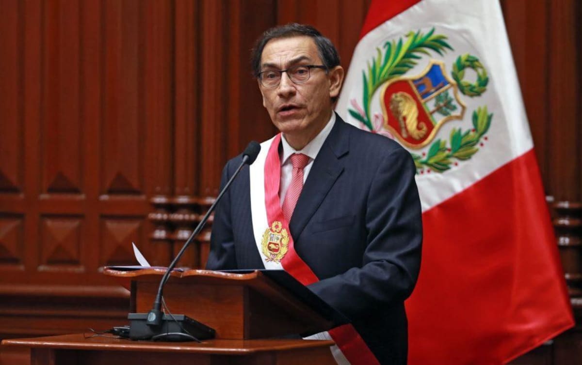 Martín Vizcarra, presidente de Perú