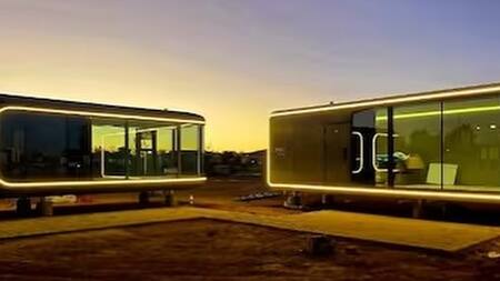 Diseño, innovación y rápida instalación: furor por las casas chinas que se arman en dos horas y cuestan menos de US$50.000