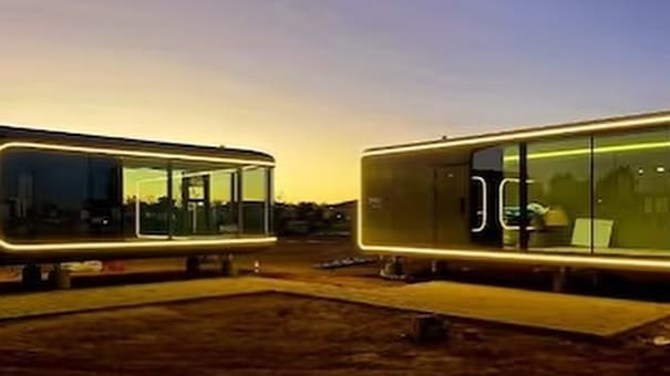 Diseño, innovación y rápida instalación: furor por las casas chinas que se arman en dos horas y cuestan menos de US$50.000