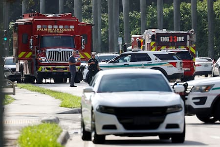 Intento de asesinato a Donald Trump. Foto: Reuters